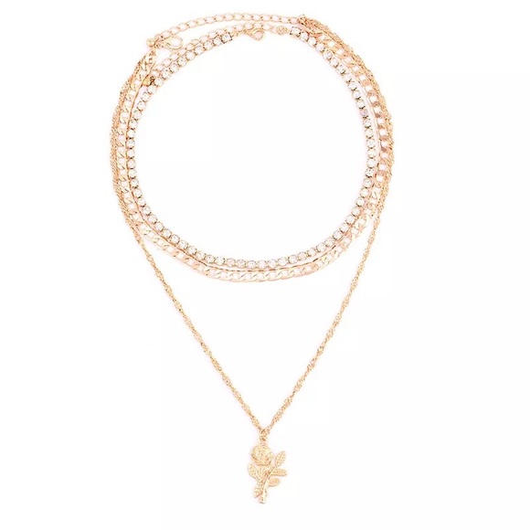 3/$30 ❤️ Multi Layered Pendant Necklace - Picture 3 of 6